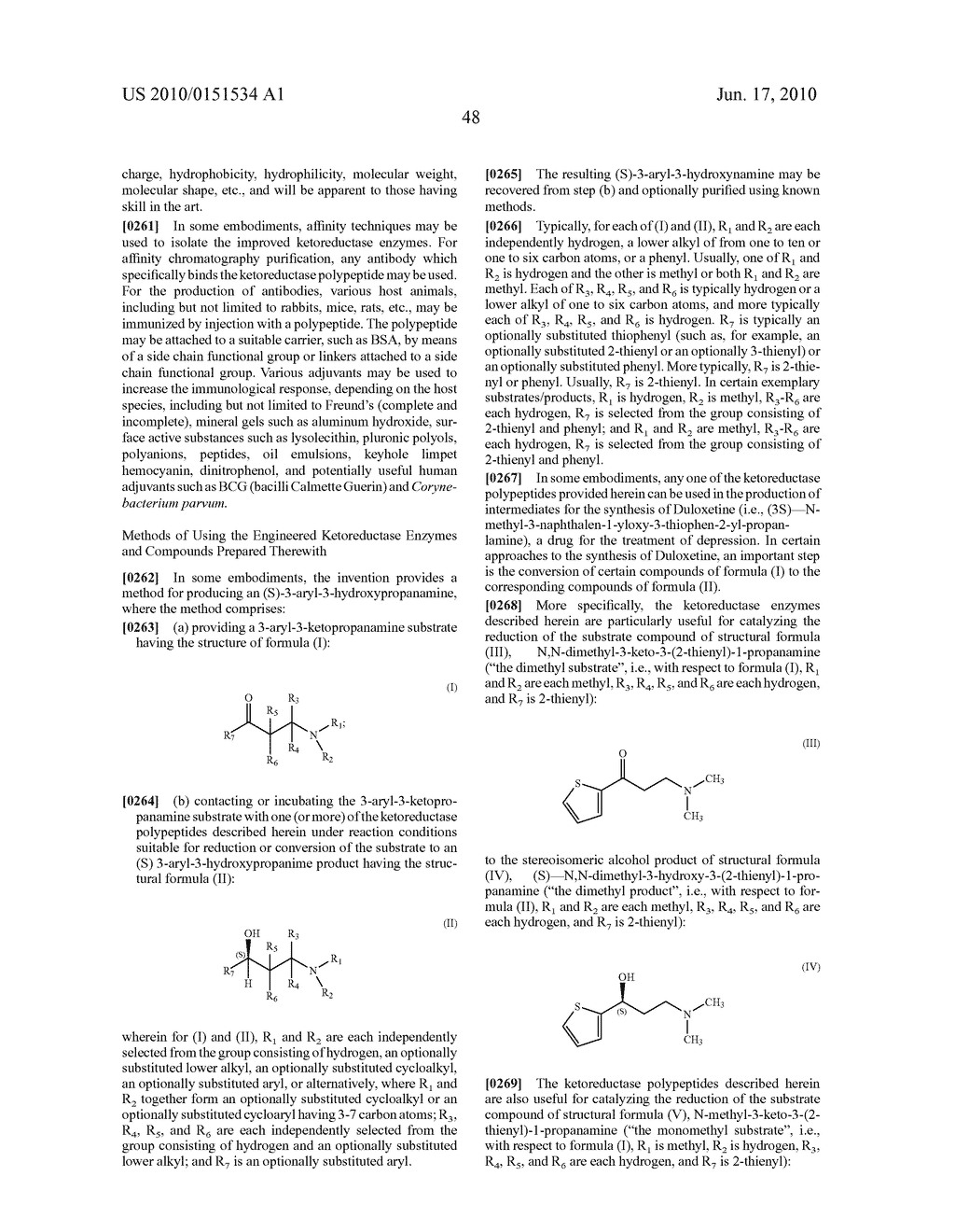 KETOREDUCTASE POLYPEPTIDES FOR THE PRODUCTION OF A 3-ARYL-3-HYDROXYPROPANAMINE FROM A 3-ARYL-3-KETOPROPANAMINE - diagram, schematic, and image 51