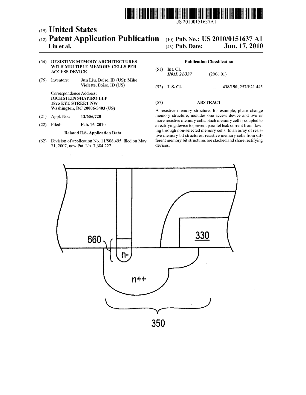 Resistive memory architectures with multiple memory cells per access device - diagram, schematic, and image 01