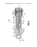 STORAGE DEVICE HAVING A MEMORY MODULE, COVER, AND LIGHT-TRANMISSION ELEMENTS diagram and image