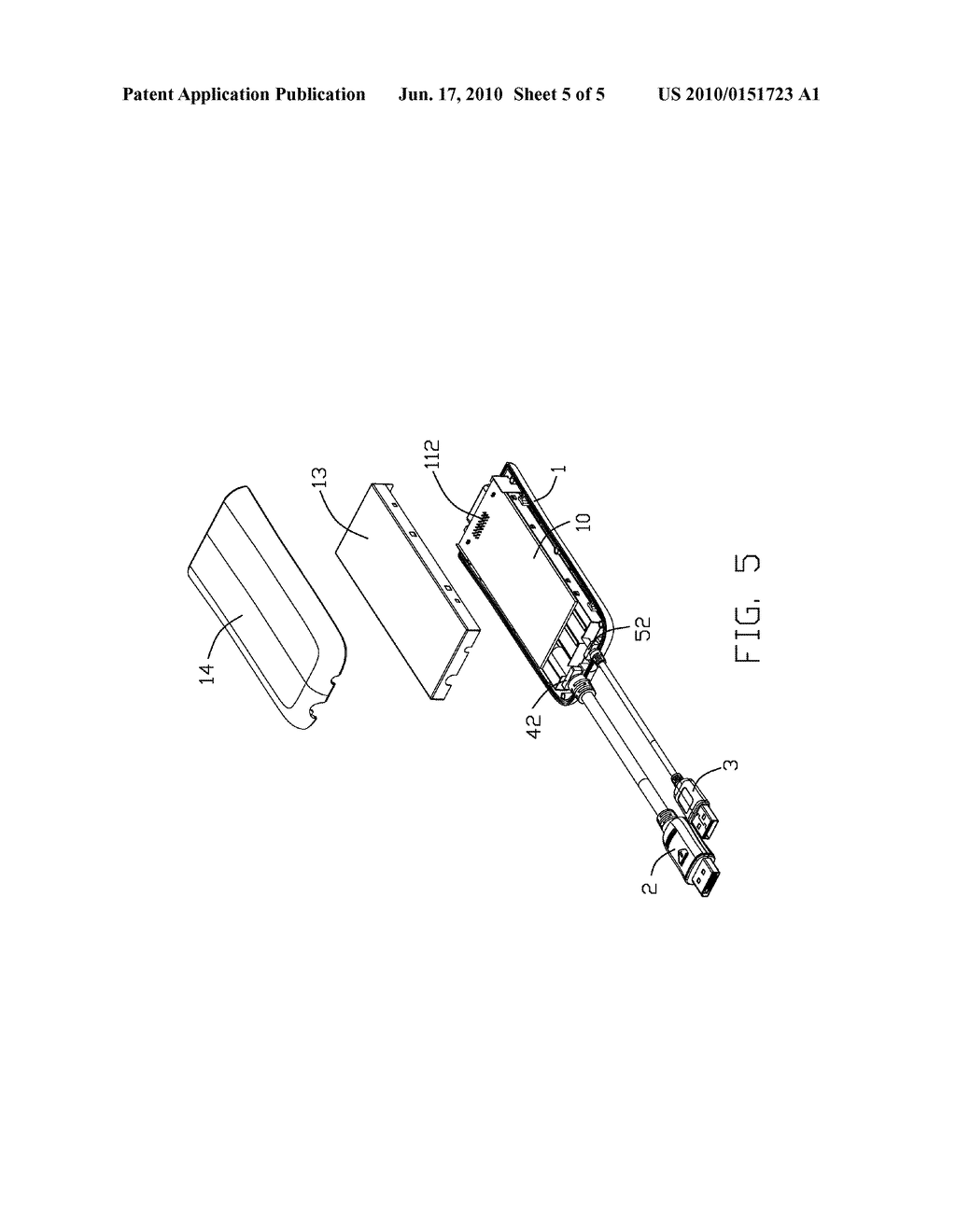 CABLE CONNECTOR ASSEMBLY WITH AN EXTRA CONNECTOR TO SUPPLY POWER - diagram, schematic, and image 06