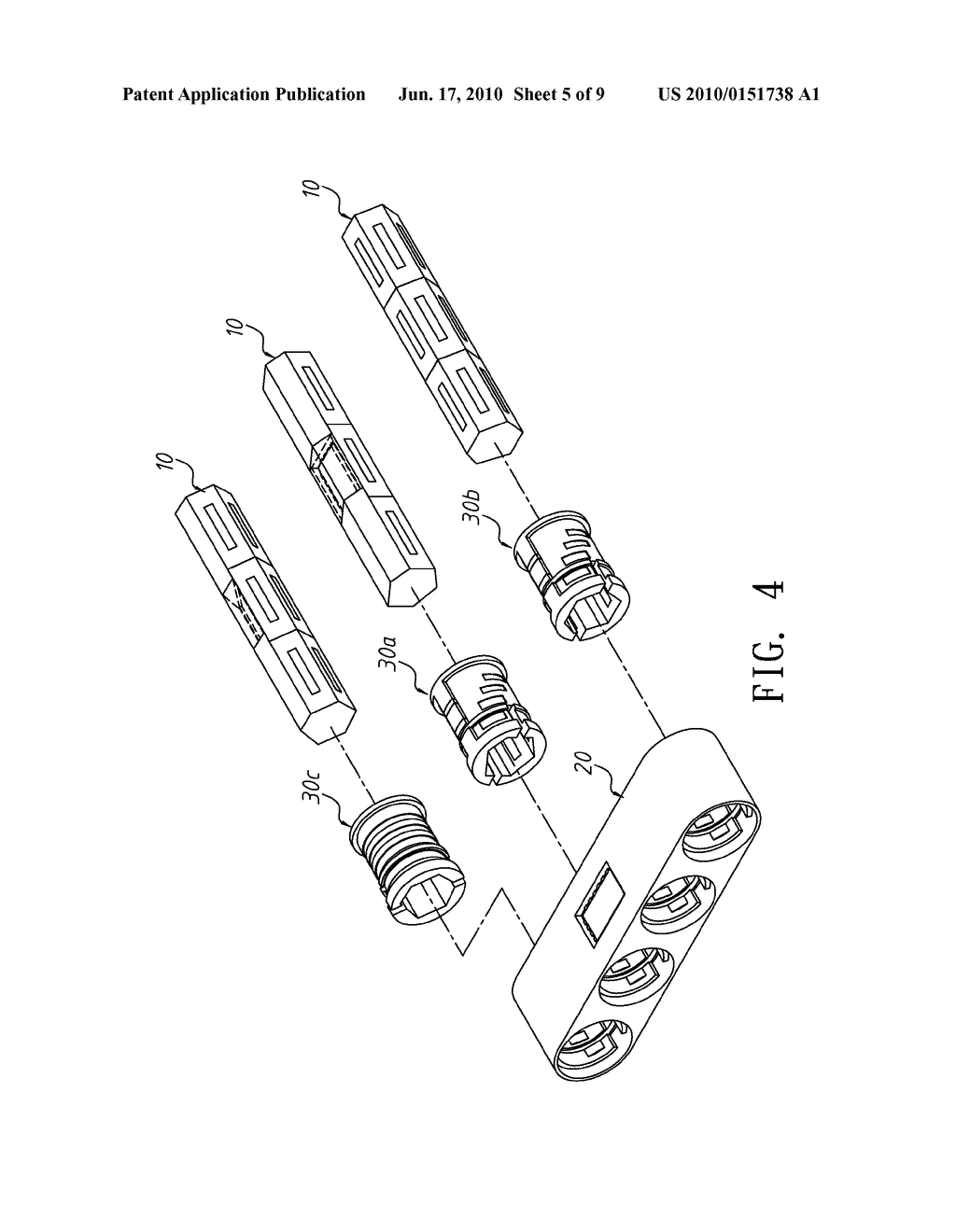 BRICK ASSEMBLY WITH AUTOMATICALLY RECOGNIZING CONNECTING RELATIONSHIPS - diagram, schematic, and image 06