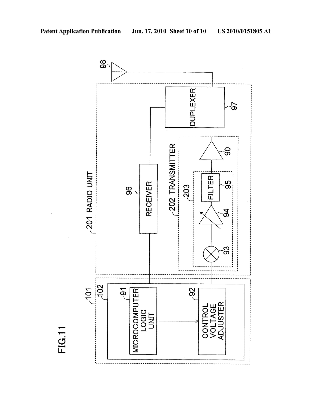 RADIO FREQUENCY CIRCUIT - diagram, schematic, and image 11