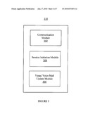 METHODS AND SYSTEMS FOR OPTIMIZING A VISUAL VOICE MAIL SYSTEM BY REDUCING THE USE OF COMMUNICATION RESOURCES diagram and image