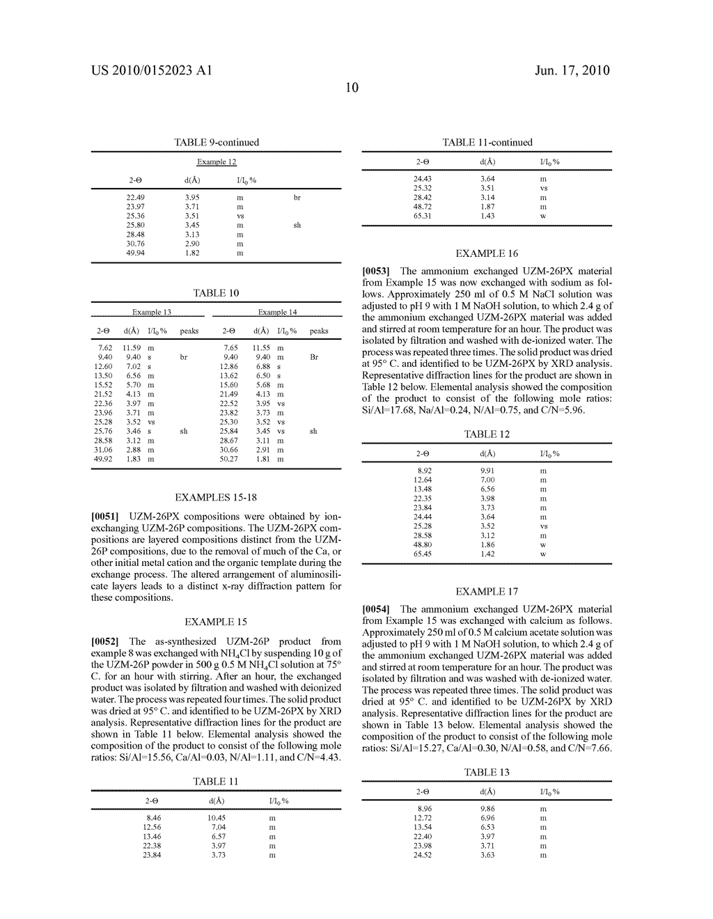 UZM-26 Family of Crystalline Aluminosilicate Compositions and Method of Preparing the Compositions - diagram, schematic, and image 11