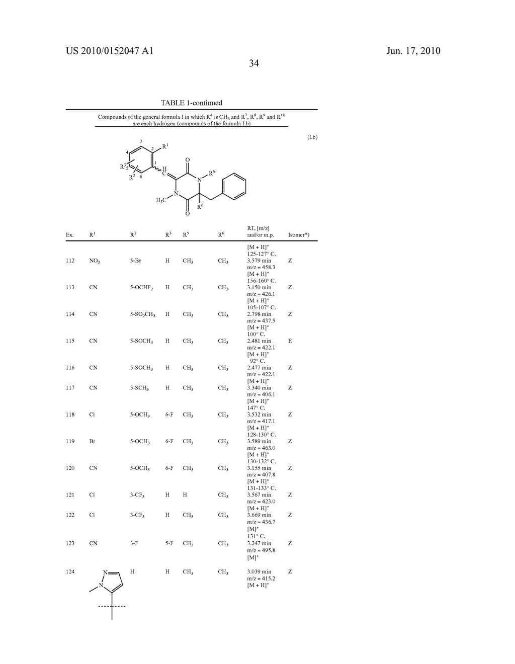 Piperazine Compounds Whith a Herbicidal Action - diagram, schematic, and image 35