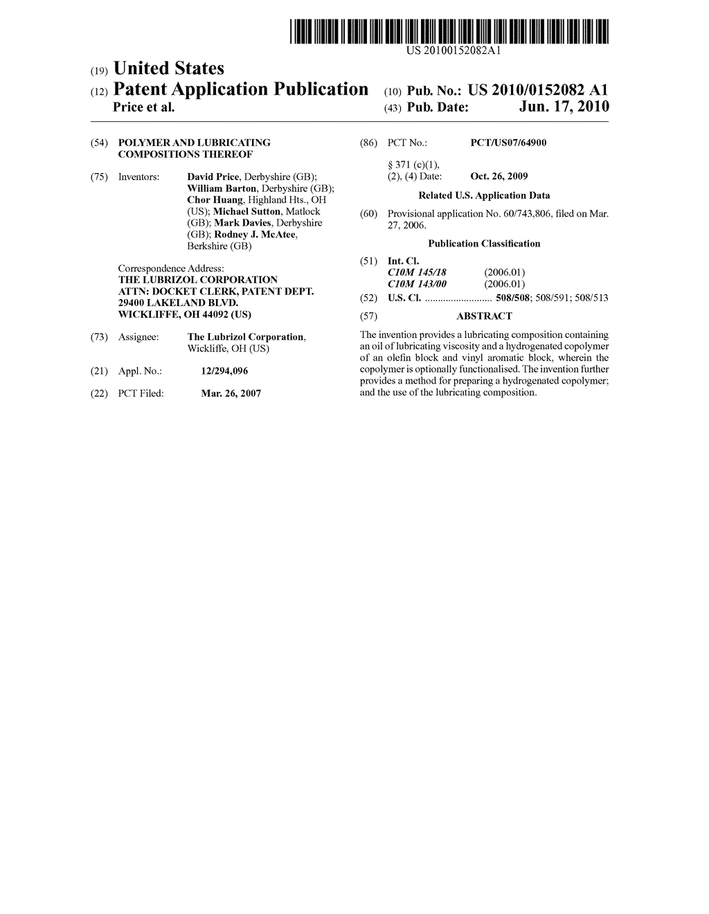 Polymer and Lubricating Compositions Thereof - diagram, schematic, and image 01