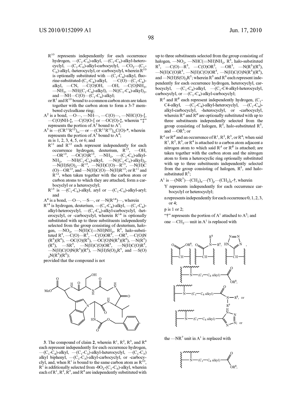 MACROCYCLIC COMPOUNDS FOR INHIBITION OF TUMOR NECROSIS FACTOR ALPHA - diagram, schematic, and image 100