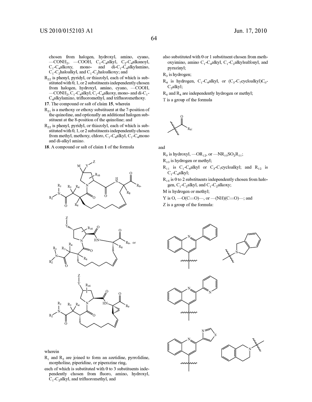 4-AMINO-4-OXOBUTANOYL PEPTIDE CYCLIC ANALOGUES, INHIBITORS OF VIRAL REPLICATION - diagram, schematic, and image 65