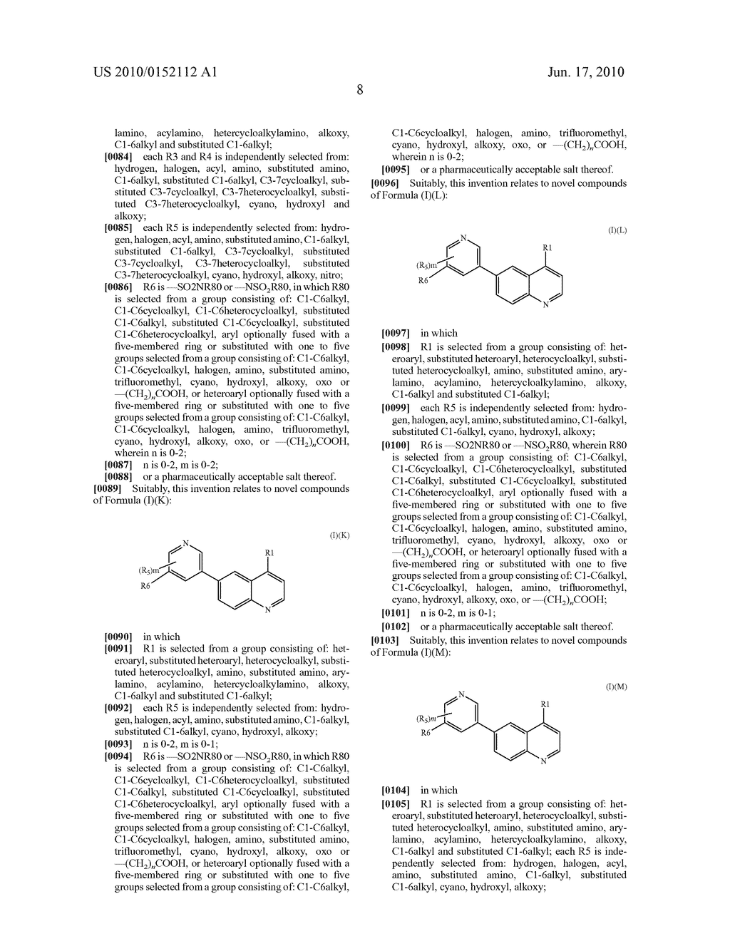 QUINOLINE DERIVATIVES AS P13 KINASE INHIBITORS - diagram, schematic, and image 09