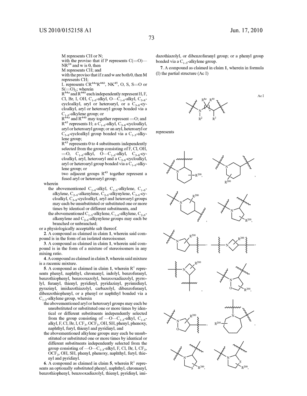 Substituted Disulfonamide Compounds - diagram, schematic, and image 74