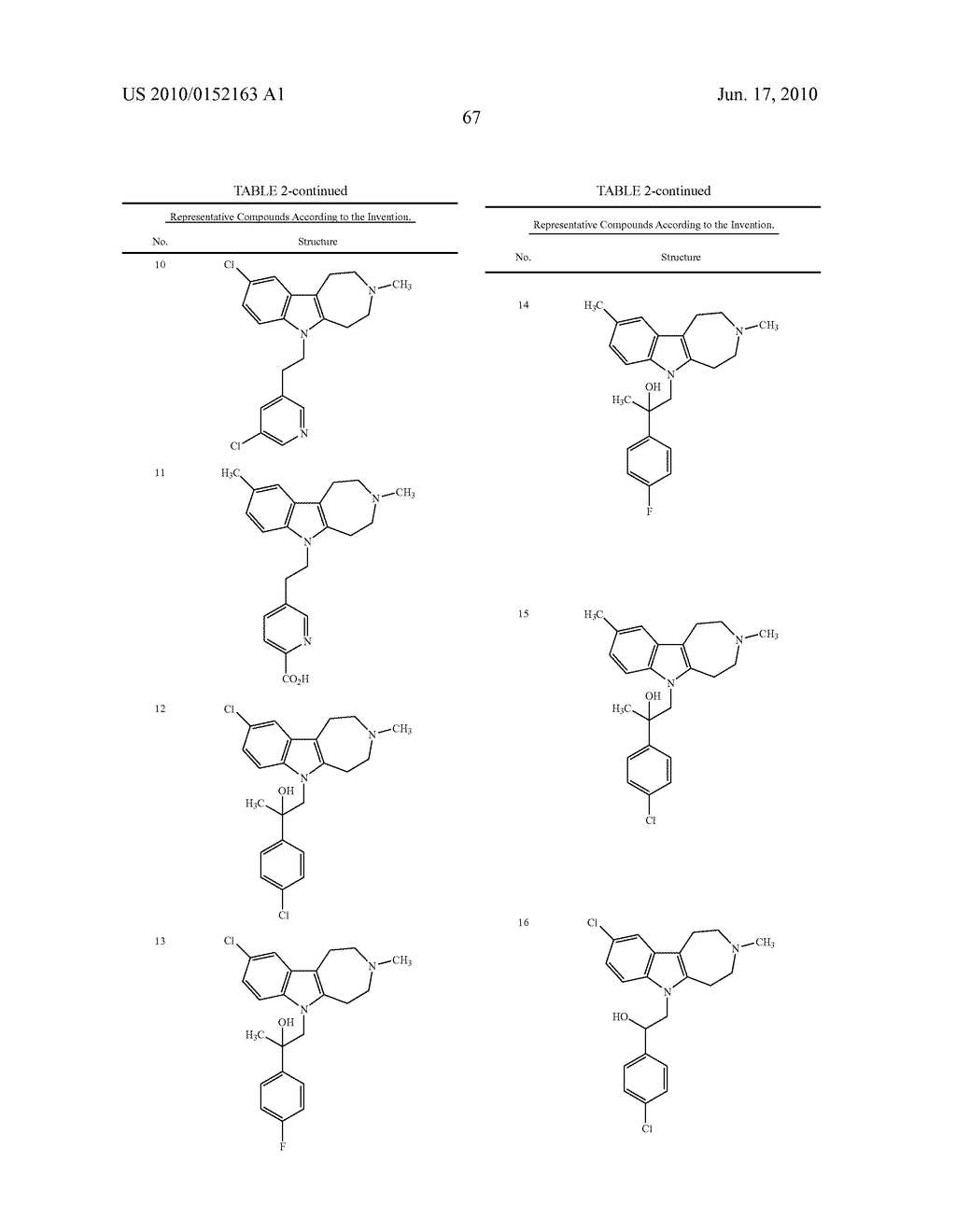 AZEPINO[4,5-B]INDOLES AND METHODS OF USE - diagram, schematic, and image 68