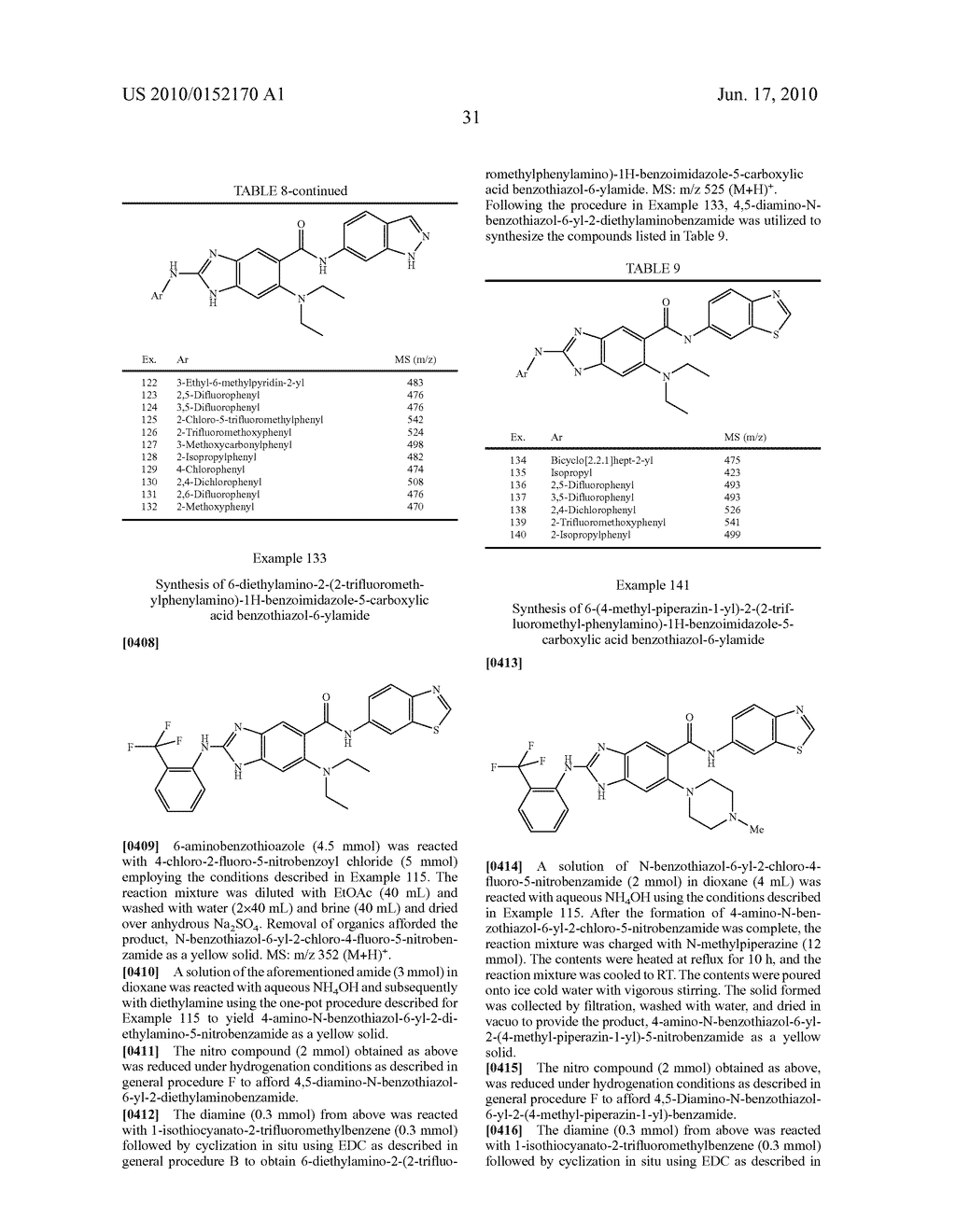 Benzazole Derivatives, Compositions, And Methods Of Use As Aurora Kinase Inhibitors - diagram, schematic, and image 35