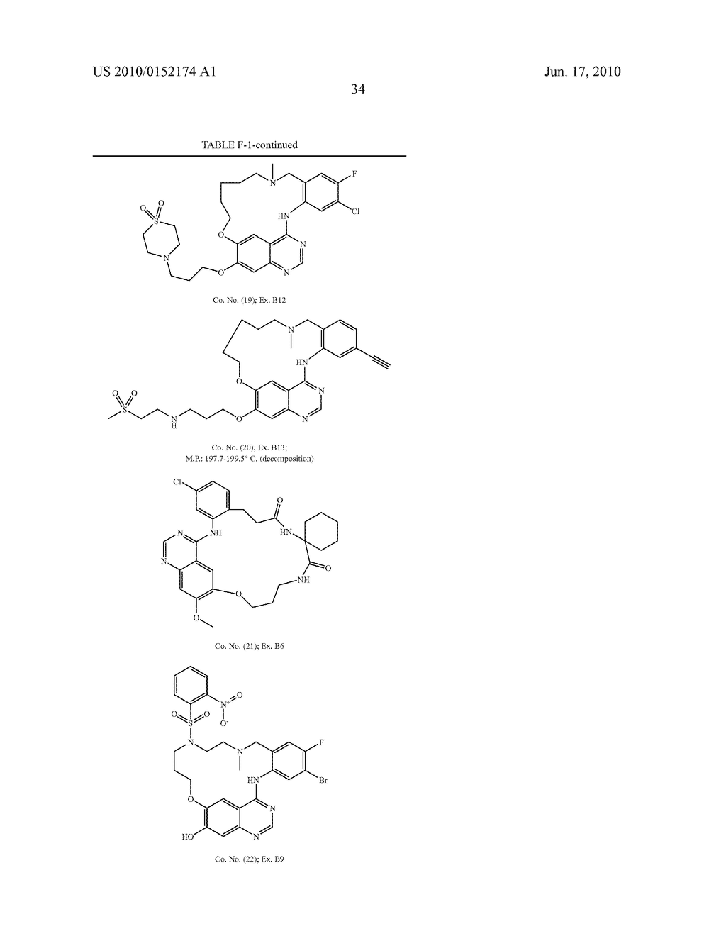 MACROCYCLIC QUINAZOLE DERIVATIVES AND THEIR USE AS MTKI - diagram, schematic, and image 35