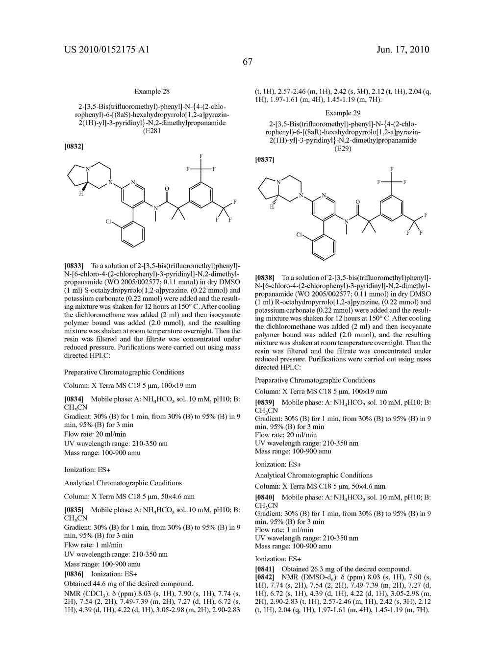 Pyridine Derivatives and Their Use in The Treatment of Psychotic Disorders - diagram, schematic, and image 68