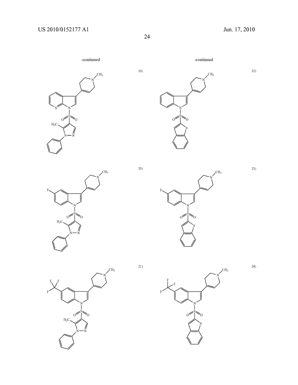 COMPOUNDS HAVING 5-HT6 RECEPTOR AFFINITY - diagram, schematic, and image 25