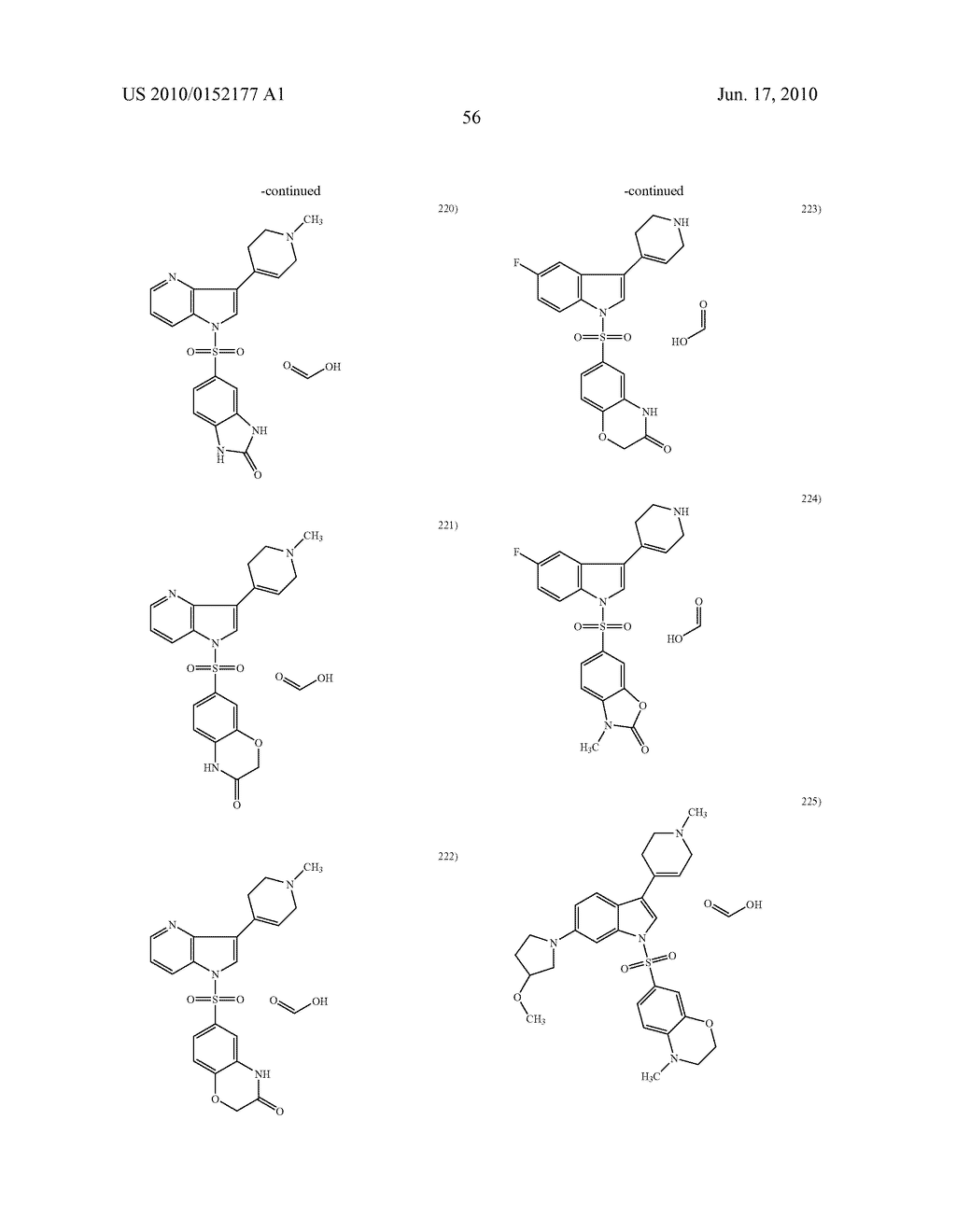 COMPOUNDS HAVING 5-HT6 RECEPTOR AFFINITY - diagram, schematic, and image 57