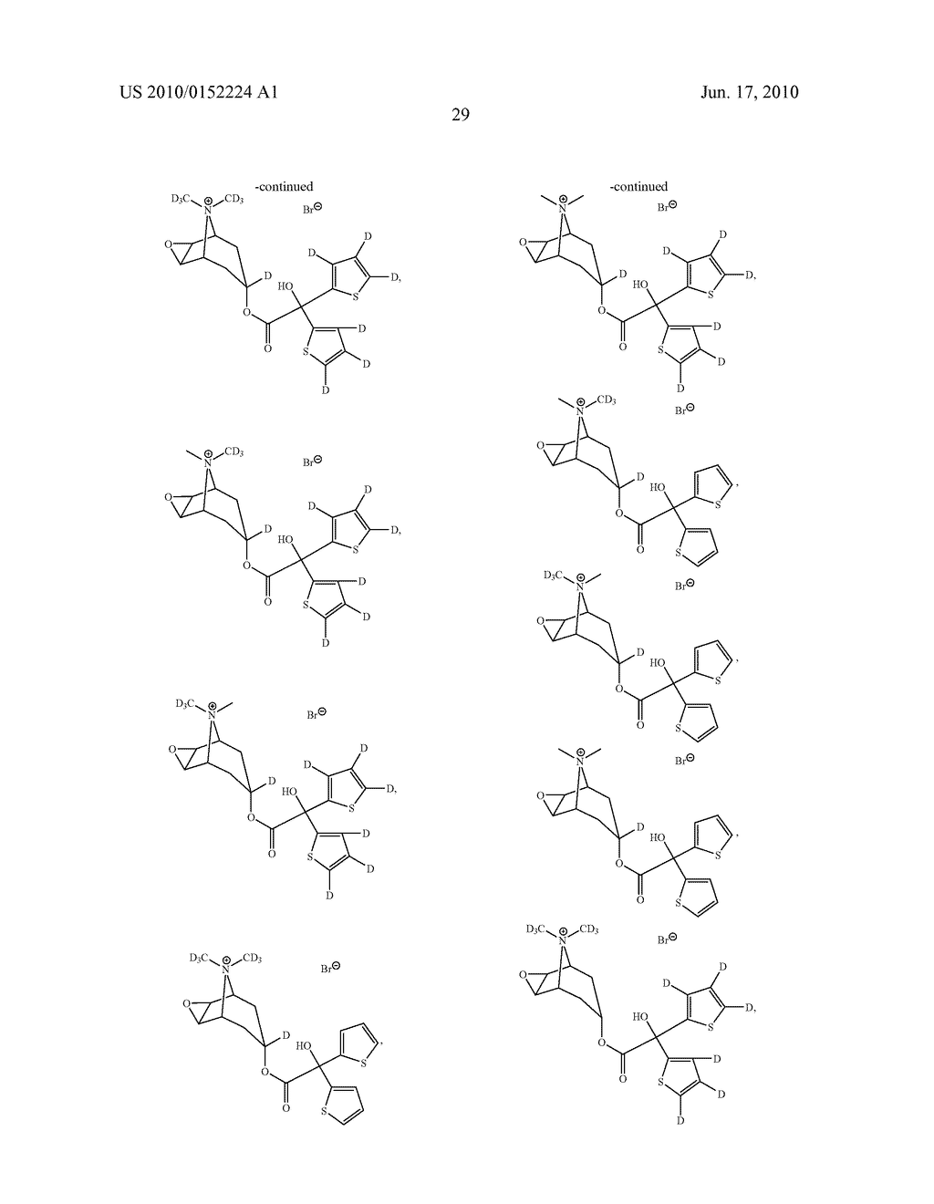 SCOPINE MODULATORS OF MUSCARINIC ACETYLCHOLINE RECEPTOR - diagram, schematic, and image 30