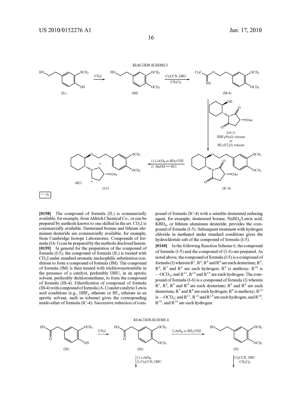 DEUTERATED AMINOCYCLOHEXYL ETHER COMPOUNDS AND PROCESSES FOR PREPARING SAME - diagram, schematic, and image 17