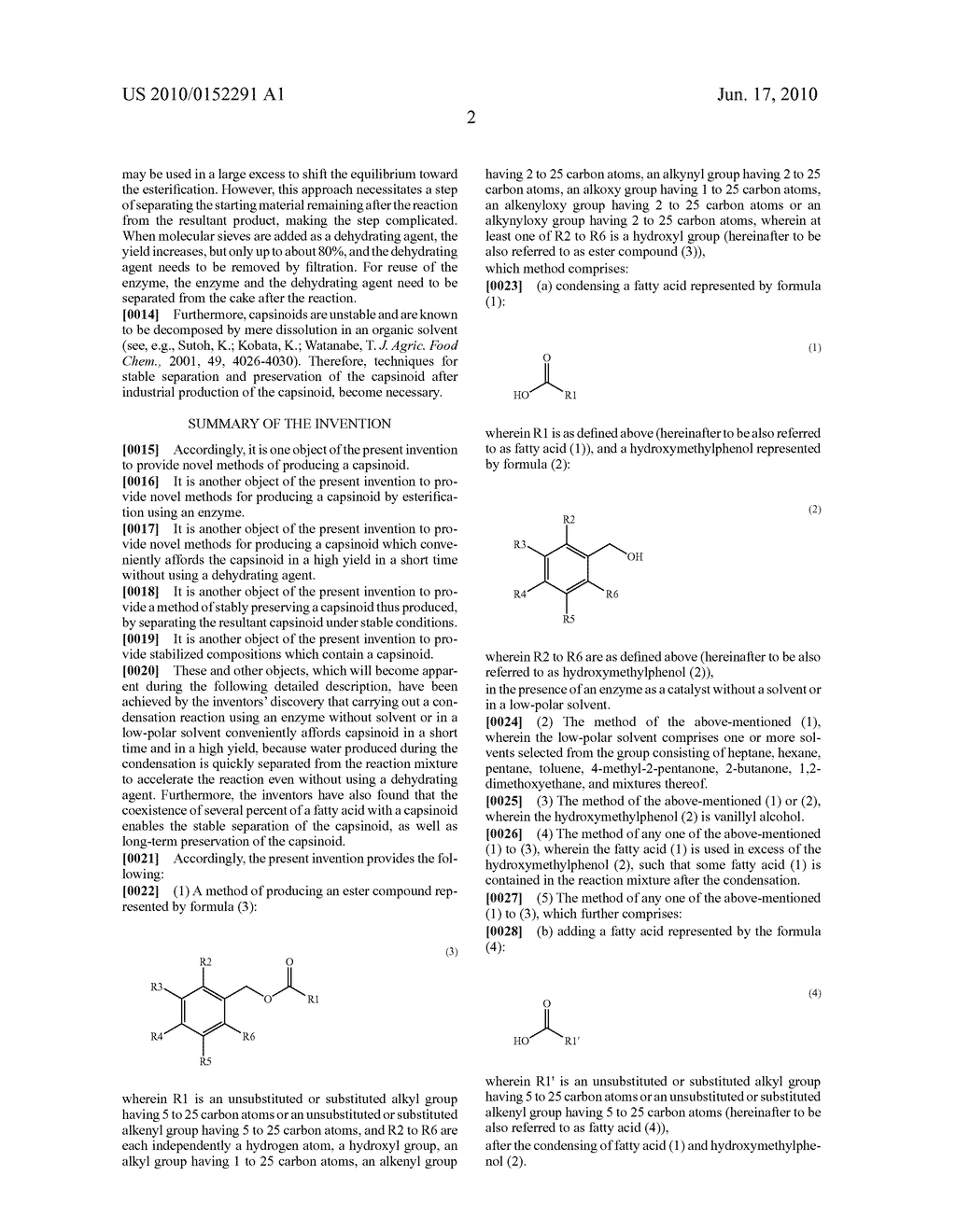 PRODUCTION METHOD OF CAPSINOID BY DEHYDRATING CONDENSATION, STABILIZING METHOD OF CAPSINOID, AND CAPSINOID COMPOSITION - diagram, schematic, and image 03