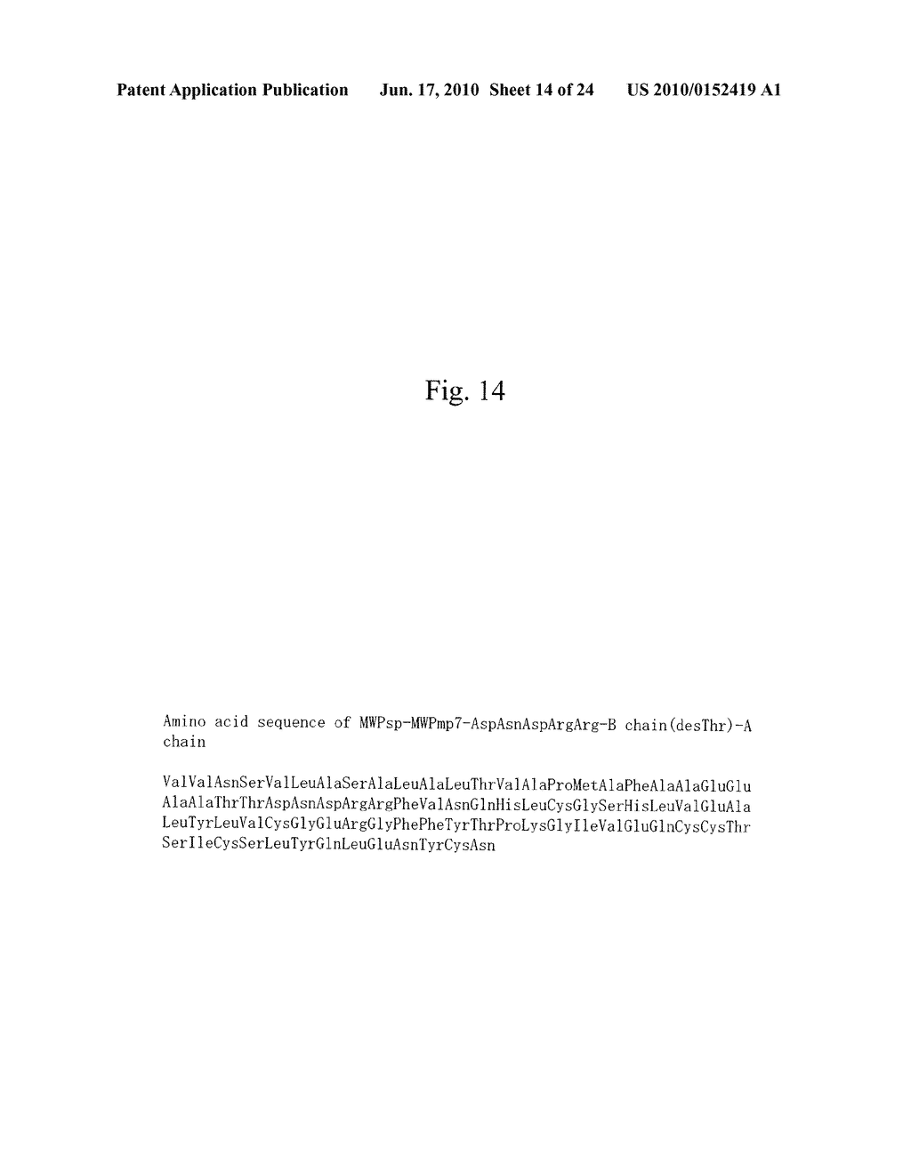 FUSION PROTEIN CONTAINING HIGHLY-EXPRESSED AND SECRETED INSULIN PRECURSOR, DNA ENCODING SAME, AND METHOD OF PRODUCING INSULIN - diagram, schematic, and image 15