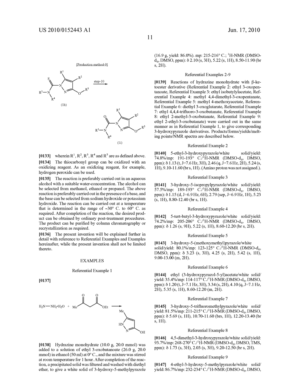 PYRAZOLE DERIVATIVE, INTERMEDIATE THEREFOR, PROCESSES FOR PRODUCING THESE, AND HERBICIDE CONTAINING THESE AS ACTIVE INGREDIENT - diagram, schematic, and image 12