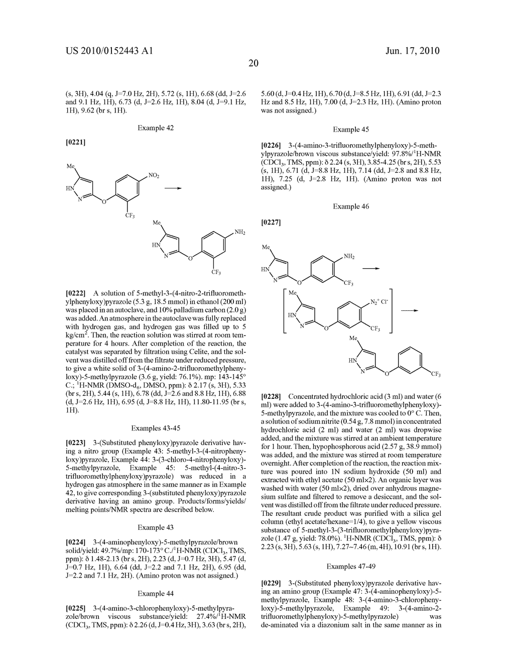 PYRAZOLE DERIVATIVE, INTERMEDIATE THEREFOR, PROCESSES FOR PRODUCING THESE, AND HERBICIDE CONTAINING THESE AS ACTIVE INGREDIENT - diagram, schematic, and image 21