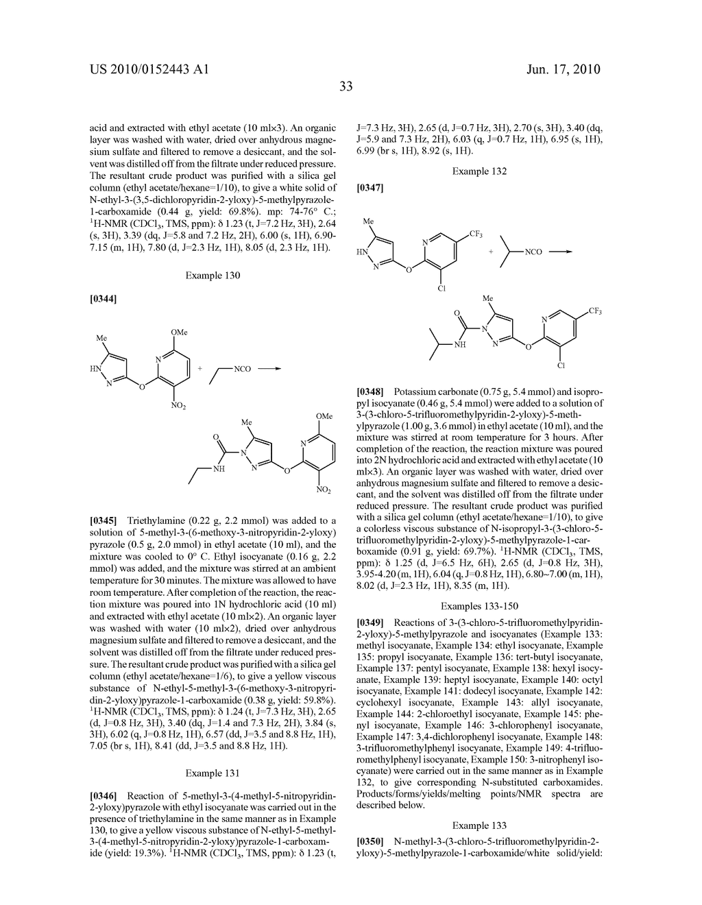 PYRAZOLE DERIVATIVE, INTERMEDIATE THEREFOR, PROCESSES FOR PRODUCING THESE, AND HERBICIDE CONTAINING THESE AS ACTIVE INGREDIENT - diagram, schematic, and image 34