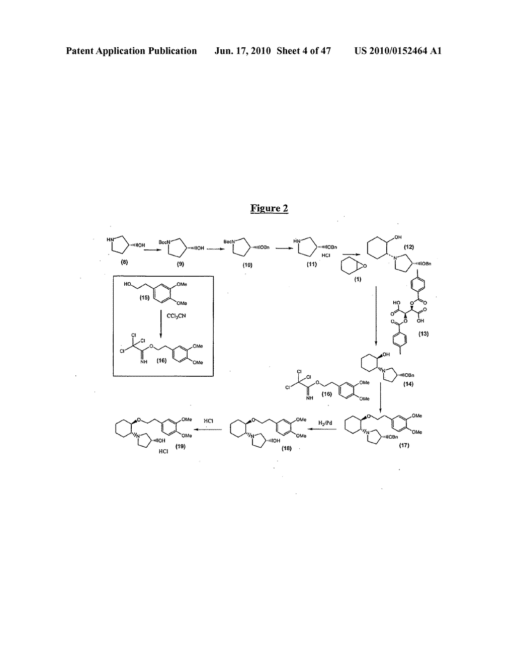 SYNTHETIC PROCESS FOR AMINOCYCLOHEXYL ETHER COMPOUNDS - diagram, schematic, and image 05