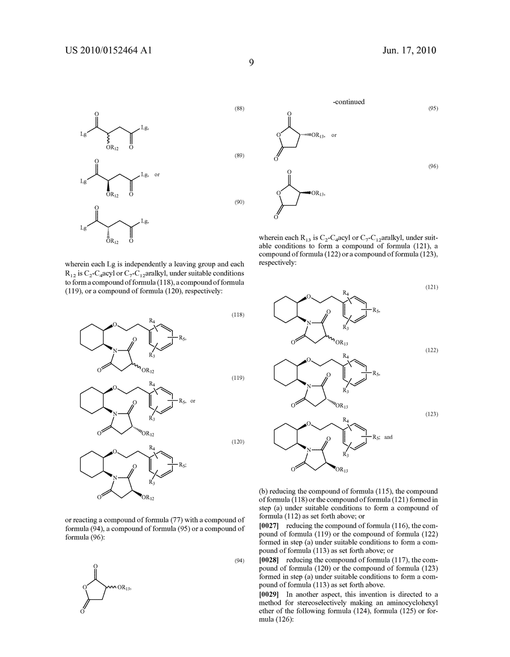 SYNTHETIC PROCESS FOR AMINOCYCLOHEXYL ETHER COMPOUNDS - diagram, schematic, and image 57