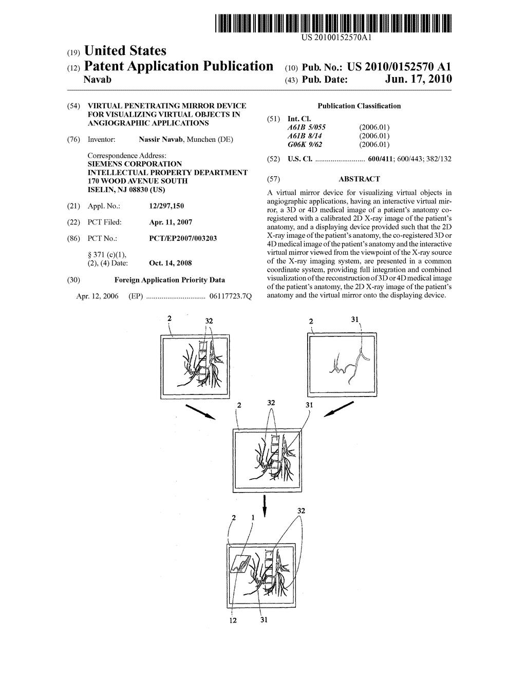 Virtual Penetrating Mirror Device for Visualizing Virtual Objects in Angiographic Applications - diagram, schematic, and image 01