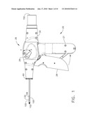 Hand Actuated Tetherless Biopsy Device with Pistol Grip diagram and image