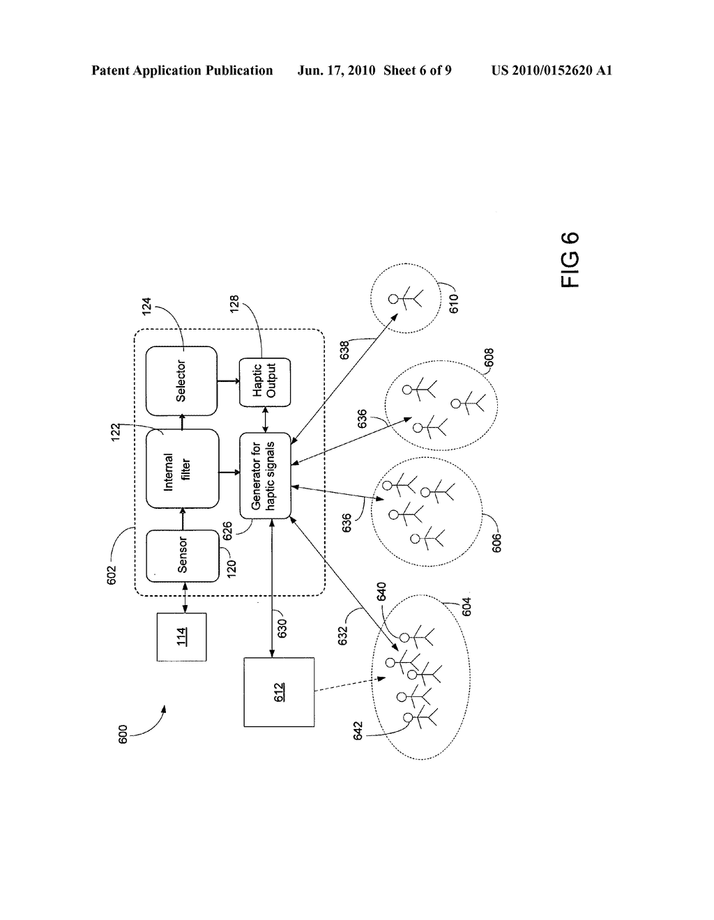 Method and Apparatus for Providing A Haptic Monitoring System Using Multiple Sensors - diagram, schematic, and image 07