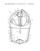 Heel Ulcer Prevention and Cushioning Boot diagram and image