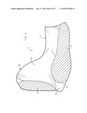 Heel Ulcer Prevention and Cushioning Boot diagram and image
