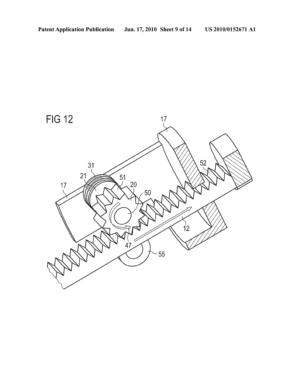 DRIVE MECHANISM FOR A MEDICATION DELIVERY DEVICE AND MEDICATION DELIVERY DEVICE - diagram, schematic, and image 10