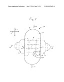 Article with fluid-activated barriers diagram and image