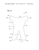 ABSORBENT ARTICLE HAVING LINE OF WEAKNESS FOR FOLDING THE ARTICLE diagram and image