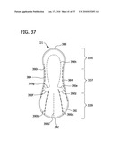 ABSORBENT ARTICLE HAVING LINE OF WEAKNESS FOR FOLDING THE ARTICLE diagram and image