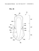 ABSORBENT ARTICLE HAVING LINE OF WEAKNESS FOR FOLDING THE ARTICLE diagram and image