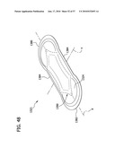 ABSORBENT ARTICLE HAVING LINE OF WEAKNESS FOR FOLDING THE ARTICLE diagram and image