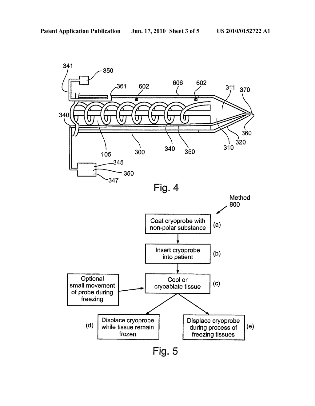 Cryoprobe with reduced adhesion to frozen tisssue - diagram, schematic, and image 04