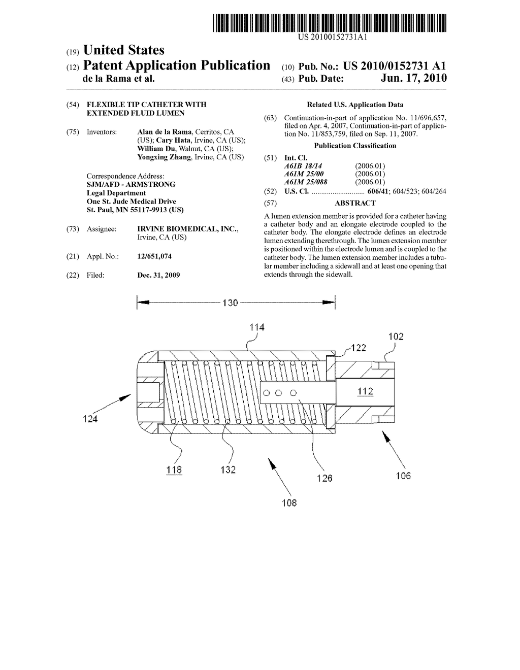 FLEXIBLE TIP CATHETER WITH EXTENDED FLUID LUMEN - diagram, schematic, and image 01