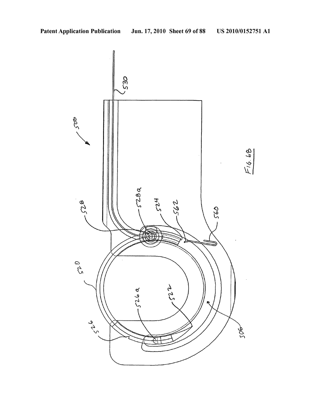 Apparatus and method for minimally invasive suturing - diagram, schematic, and image 70