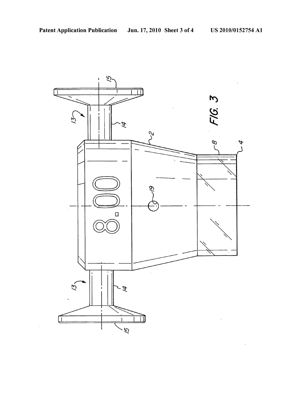 Trephine with transparent casing - diagram, schematic, and image 04