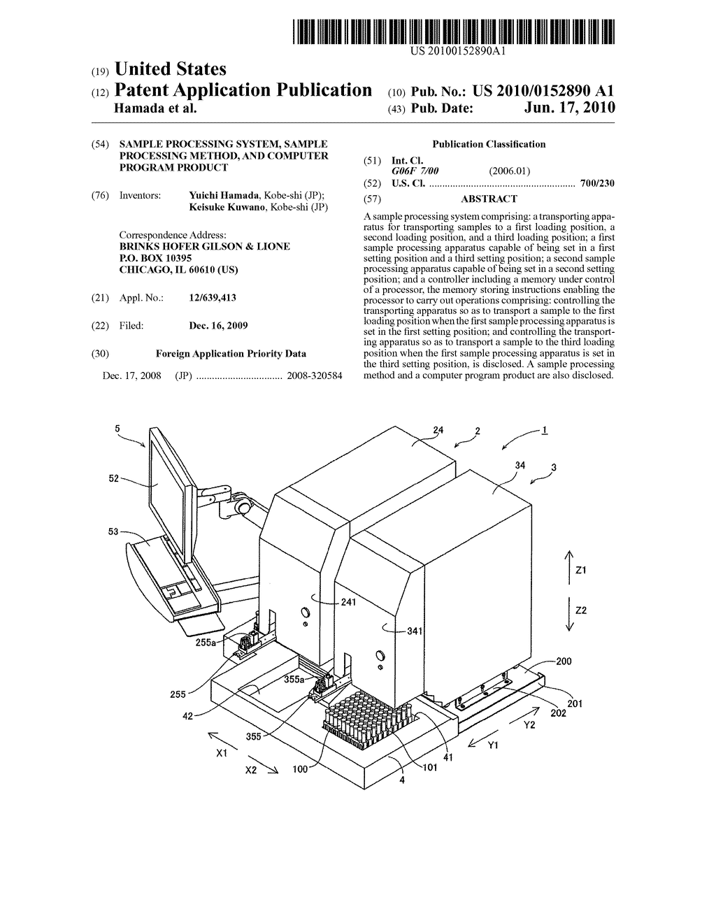 SAMPLE PROCESSING SYSTEM, SAMPLE PROCESSING METHOD, AND COMPUTER PROGRAM PRODUCT - diagram, schematic, and image 01