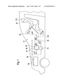 METHOD AND DEVICE FOR OUTPUTTING DRIVING INFORMATION INDICATING AN ACCELERATION OPTION THAT IS OPTIMAL IN TERMS OF POWER CONSUMPTION IN A MOTOR VEHICLE diagram and image