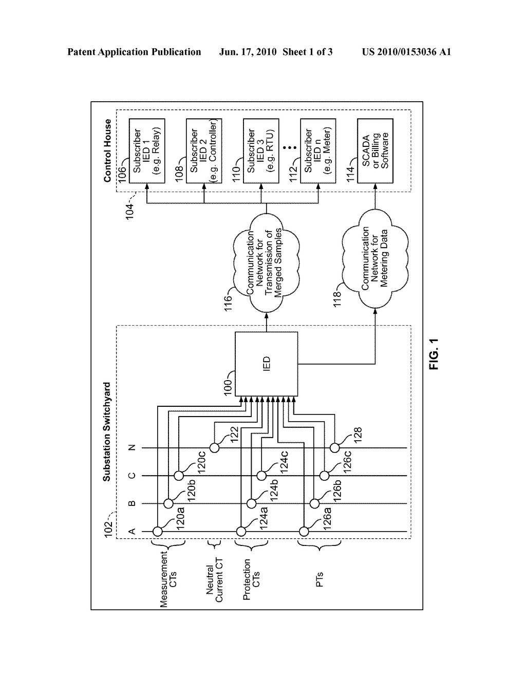 POWER METERING AND MERGING UNIT CAPABILITIES IN A SINGLE IED - diagram, schematic, and image 02
