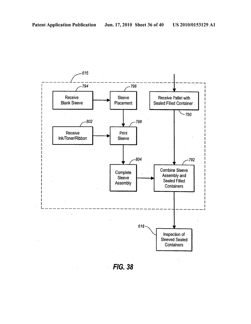 System and Method for Automatically Managing Inventory in a Multiple Table Order Production Facility - diagram, schematic, and image 37