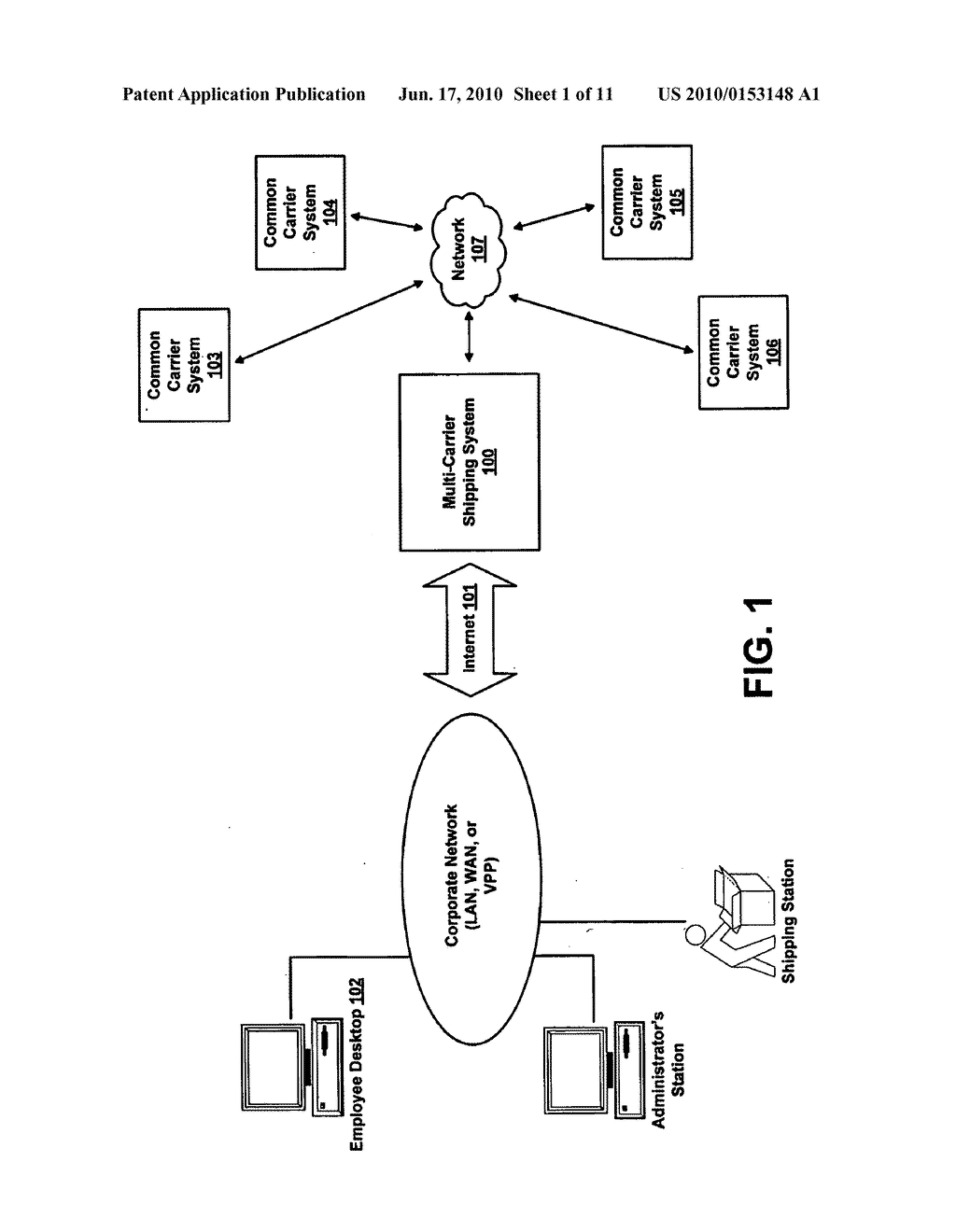 SYSTEMS AND METHODS FOR MODIFICATION OF SERVICE STATUS OF GEOGRAPHICAL DELIVERY AREAS FOR COMMON CARRIERS - diagram, schematic, and image 02