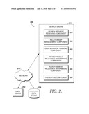 ENHANCED SEARCH RESULT RELEVANCE USING RELATIONSHIP INFORMATION diagram and image